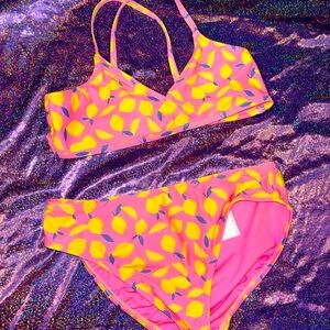 Gap Kids Lemon Print Swimsuit
